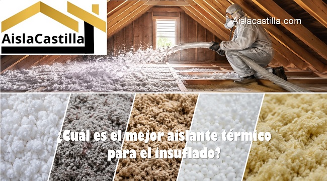 Cuál es el mejor aislante térmico para el insuflado