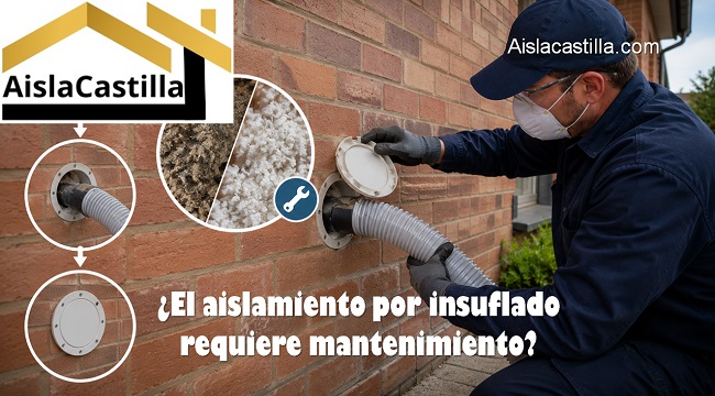 el aislamiento insuflado requiere mantenimiento