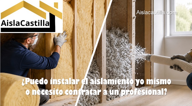 puedo instalar el aislamiento yo mismo o necesito contratar a un profesional