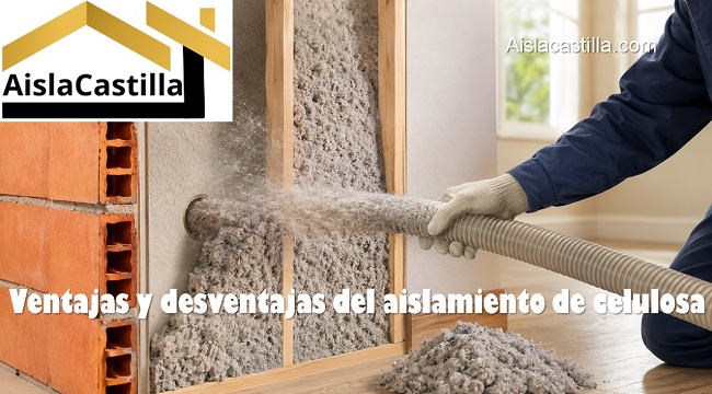 ventajas y desventajas del aislamiento de celulosa